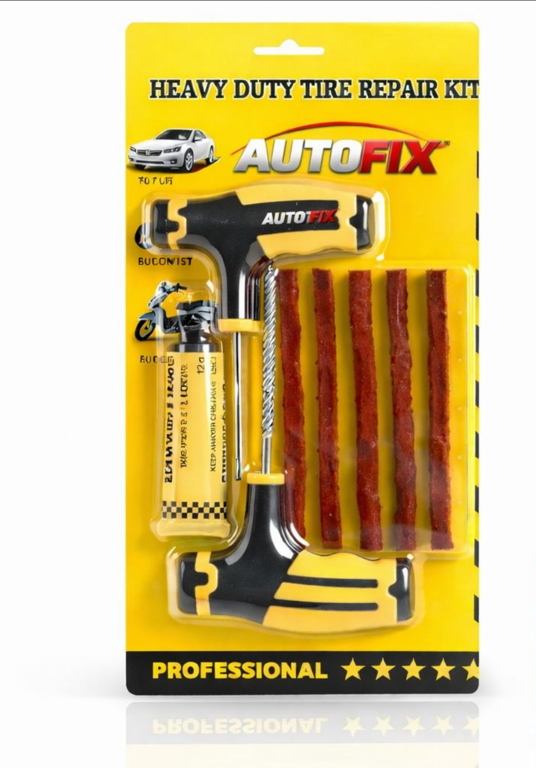 Kit de reparación de neumáticos – Emergencia para coche