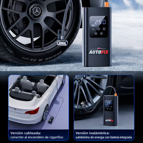 Compresor Aire Inalámbrico 12V 150PSI - Inflador Portátil