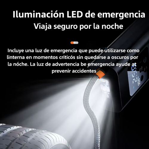 Compresor Aire Inalámbrico 12V - Inflador Portátil